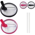 thumbnail image 1 of 2 Pcs 40 oz Couvercle de Paille de Remplacement pour Gobelet Stanley Quencher, Couvercle de Paille de Remplacement Adapté pour HydroJug Traveler, Couvercle de Gobelet Réutilisable, Couvercles de Gobelet Anti-Éclaboussures Résistants aux Éclaboussures (F), 1 of 7