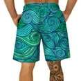 thumbnail image 2 of SEMIMAY 3D Summer Shorts Sports Large Fun Men's Print Leisure Size Men's pants, 2 of 8