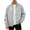 (NEW18)Gray, variant on Men's Full Zip Bomber Jacket Casual Stand Collar Raglan Sleeve Loose Coat Lightweight Daily Commuter Outerwear for Fall