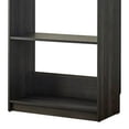 thumbnail image 4 of Benjara Dee Modular Closet System- 1 Metal Hanging Rod and 1 Shelf- Black Finish, 4 of 6