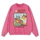 thumbnail image 4 of Sudadera holgada de algodón con capucha y diseño vintage desgastado, con texto en inglés "Sick Of Your Sht", cómics divertidos, para hombre, 4 of 5