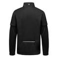 thumbnail image 5 of Little Donkey Andy Men's Softshell Jacket - Lightweight, Waterproof, Detachable Sleeves for Golf, Hiking, Cycling, and Running Black S, 5 of 7