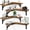 Light Brown, variant on Corner Floating Shelves Set of 4,L-Shaped Wall Mounted Shelf,Rustic Corner Shelvesfor Wall Storage and Decor,Wall Mounted Shelves for Kitchen Living Room Bedroom,Light Brown