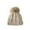 Beige, variant on Winter Hats for Men and Women Beanies Women Baby Hat 2024 Autumn Winter New Knit Hat Baby Hat Ear Protector Hat Features: