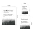 thumbnail image 7 of Designs ByLITA Eudaimonia Dictionary Definition Forest Design, 11 x 14 Wooden Wall Print (Framed) | Inspirational Modern Art Decoration, 7 of 7