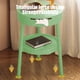 thumbnail image 5 of Mesa auxiliar multifuncional moderna con cajón y estante de almacenamiento, escritorio de estudio compacto para dormitorio, oficina, sala de estar, diseño compacto para espacios pequeños, 5 of 7