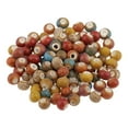 thumbnail image 3 of EHJRE 100pcs 6mm Ceramic Loose Beads Charms for DIY Jewelry Making Pink, 3 of 9