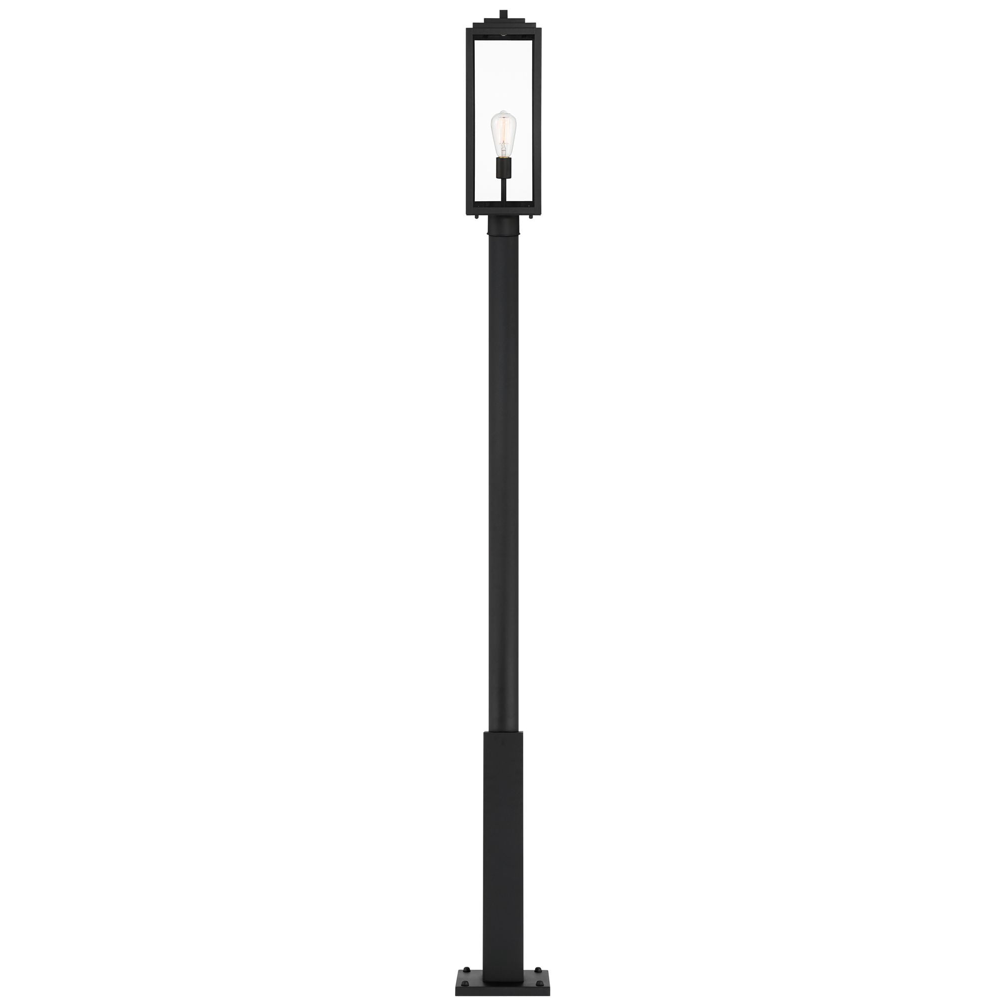 John Timberland Titan 97 3/4" High Mystic Black Outdoor Post Light
