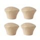 thumbnail image 3 of Perilla de tapa de olla de 4 piezas, universal, fácil de instalar, perilla de sujeción de madera con tornillo para olla, 3 of 9