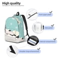 thumbnail image 3 of Rocae French Bulldog Taking a Bath for Durable Canvas Backpack Leisure Large Bag Travel Rucksack Multi-function Backpack Small, 3 of 8