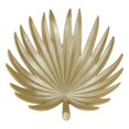 thumbnail image 1 of Sagebrook Home Resin 16" Palm Leaf Plate, Gold, 1 of 1