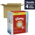 thumbnail image 2 of Kleenex Anti-Viral Facial Tissues, 4 Cube Boxes, 60 Tissues Per Box (240 Tissues Total), 2 of 3