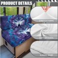 thumbnail image 4 of SCRAWLGOD Wolf Galaxy Print RV Dinette Cushions Covers Stretch Replacement RV Dinette Booth Seat Cover Anti Dust 2 Piece Set Camper Cushion Slipcover, 4 of 8