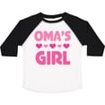 thumbnail image 3 of Inktastic Oma's Girl Heart Girls Toddler T-Shirt, 3 of 5