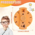 thumbnail image 2 of HLONK 9Pcs Math Spinner Toy Plastic Math Spinner Lightweight Add Subtract or Multiplication Division Spinners Early Math Learning Spinner Tool for Home School, 2 of 10