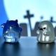 thumbnail image 4 of Figuras de calabaza para Halloween, adornos de resina para pecera, decoración de Halloween, 4 of 6