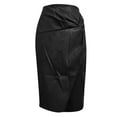 thumbnail image 5 of Sngxgn Women's Print Skirt Pleated A-Line Swing Midi Skirts(Black,M), 5 of 6