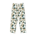 thumbnail image 2 of Vsdgher Cute Bunny Print Mens Pajama Pants Sleep & Lounge Pants, PJ Bottoms With elastic waistb and Pockets, 2 of 5