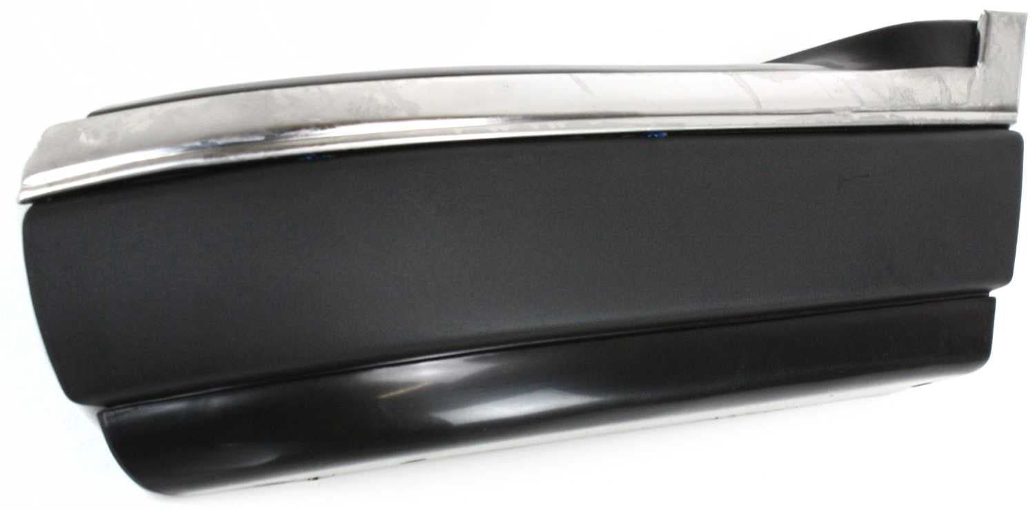Bumper End Compatible With 1994-1997 Chevrolet S10 GMC Sonoma Front, Left Driver Plastic Primed