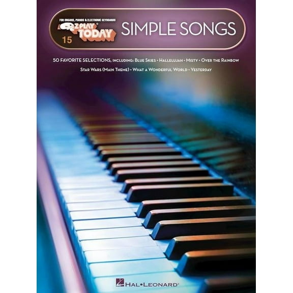 Hal Leonard Simple Songs E-Z Play Today Volume 15