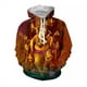 thumbnail image 3 of Nueva sudadera con capucha con gráficos 3D del dios mono indio Hanuman para hombres y mujeres, ropa con estampado de figura de mito hindú, sudadera con capucha de diseñador superior, 3 of 5