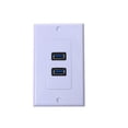 thumbnail image 1 of Panel de licencia Soledad Doble USB 3.0 Enchufe de Pared Placa de pared USB, 1 of 10