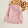 thumbnail image 2 of Generic Fashion Sweaters for Kids Toddler Baby Girl Boy Knit Sweater Round Neck Long Sleeve Pullover Sweatshirt Fall Winter Clothes for Lightweight Pullovers(6-12 Months,Pink), 2 of 7