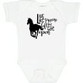 thumbnail image 3 of Inktastic Live Like Someone Left the Gate Open Horse Silhouette Boys or Girls Baby Bodysuit, 3 of 5