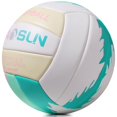 thumbnail image 2 of Pelota de entrenamiento de voleibol BYAOSUN, tamaño 5, suave, poliuretano, 21 cm, 2 of 9