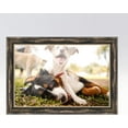 13x20 Frame Silver Real Wood Picture Frame Width 1.5 Inches Interior