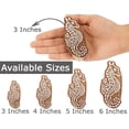 thumbnail image 2 of IBA Indianbeautifulart Textile Printing Block Sea Horse Hand Carved Wooden Stamp Wood Block Printing Textile Stamps For Fabric/ Pottery Blocks-4 Inch, 2 of 7