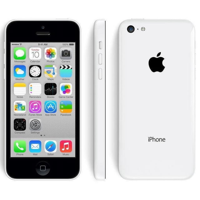 Apple iPhone 5C 4G 8 Go Téléphone Intelligent Déverrouillé Remis à Neuf (Bon)