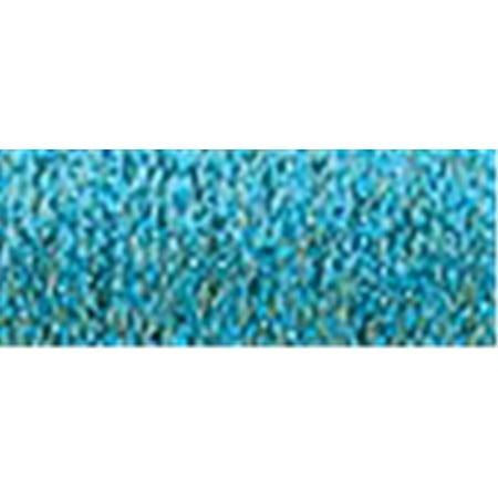 - Fine Metallic Braid No. 8 10 Meters -11 Yards-Turquoise