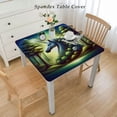 thumbnail image 2 of BANET Tablecloth, Willow Trees Woodland Animal , Dining Room Kitchen Rectangular Table Cover White, 2 of 7