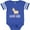 Football Blue and White, variant on Inktastic Goat Girl Farm Animal Girls Baby Bodysuit