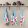 thumbnail image 2 of Easter Eggs Kitchen Dish Towels 4 Pack Absorbent Hand Towels, Lint-Free 18"x28" Funny Ears Dishcloths Fast Drying for Cooking Baking Home Clean, 2 of 7