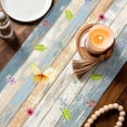 thumbnail image 3 of Spring Dog Table Runner 72 Inches, Retro Watercolor Botanical Floral Sunflower Bed Runner Dresser Scarves Tabletop for Indoor Outdoor Parties/Ceremony/Banquet, 18" x 72", 3 of 8