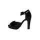 thumbnail image 3 of ZAPATILLA VESTIR CASUAL LEON MUJER DAMA NEGRO CHAROL 9918 LEON 9918, 3 of 3