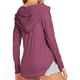 thumbnail image 3 of Sudadera con capucha holgada informal de manga larga de color sólido con cuello en V de otoño/invierno para mujer Pompotops FGAJ22396, 3 of 7