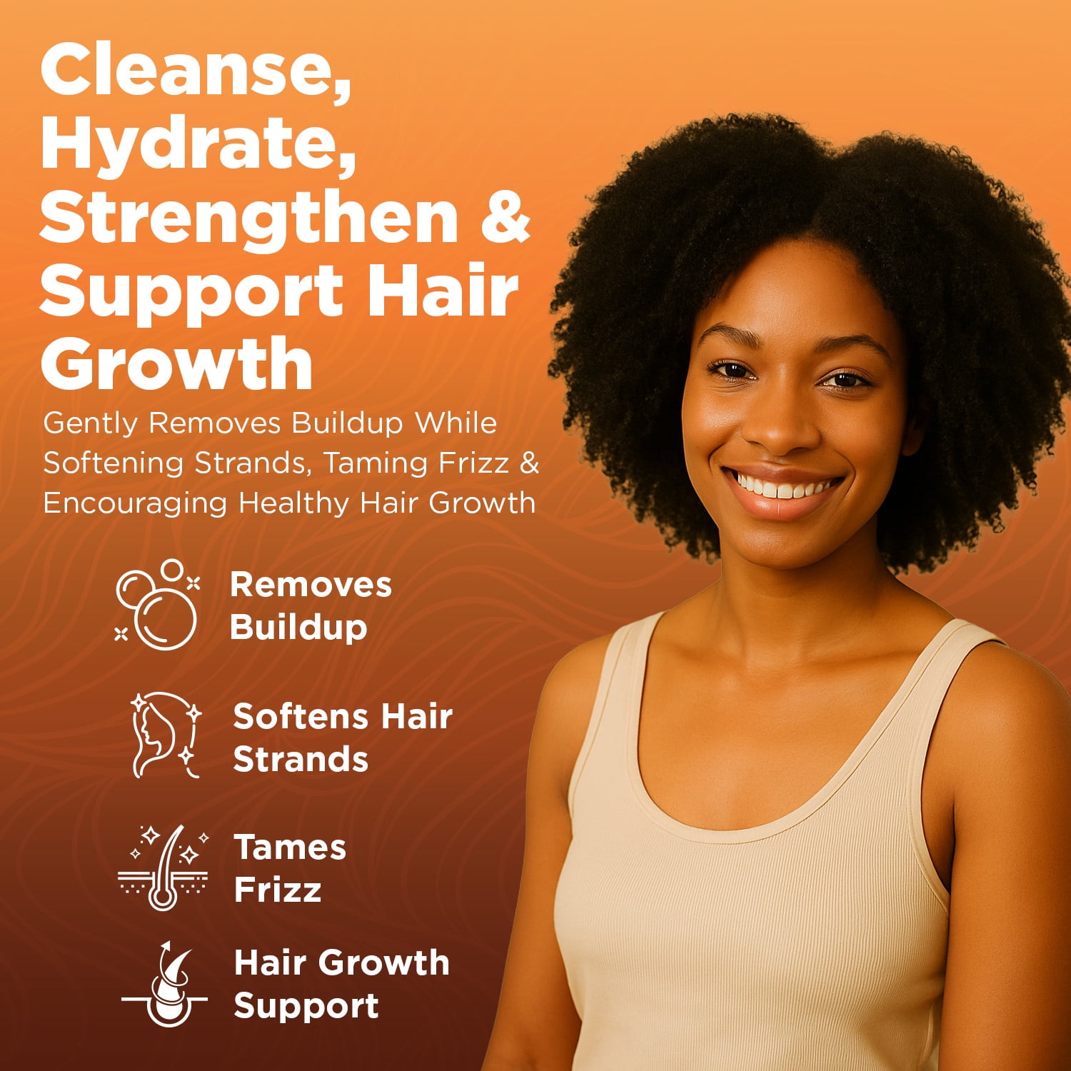 Okaga Batana Oil Shampoo for Hair Growth, Aloe Vera Leaf Juice, Saw Palmetto, Caffeine, Hydrolyzed Rice Protein, Pumpkin Seed, Castor & Rosemary Oils, 8-in-1 Natural Formula(10.15 fl oz Citrus Scent)