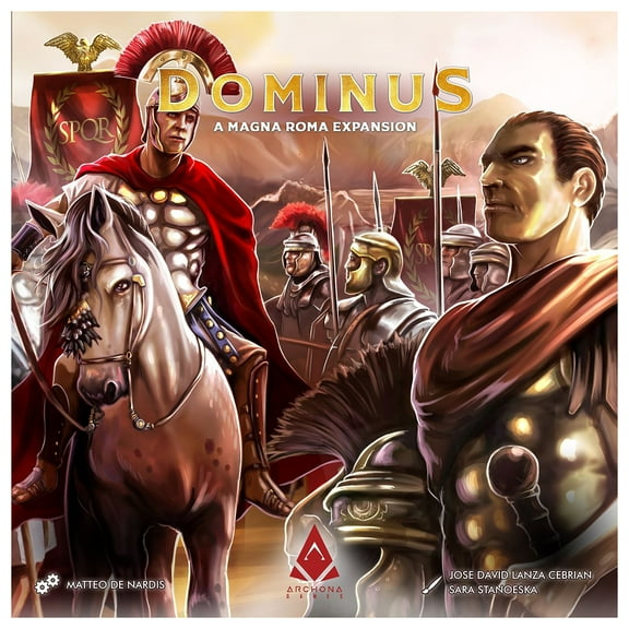 Magna Roma: Dominus Expansion - Archona Games, Tile Placement Board Game, City Building, Strategy, Expansion To The Base Game of Magna Roma, Ages 13 , 90 Minute Game Play, 2-4 Players