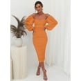 thumbnail image 4 of SHENMO Lace patchwork evening dress, 4 of 5