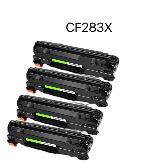 4-pack 83X CF283X High-Yield Toner Cartridge Fits  For  LaserJet Pro M201n M201dw M225dn M225dw M225rdn