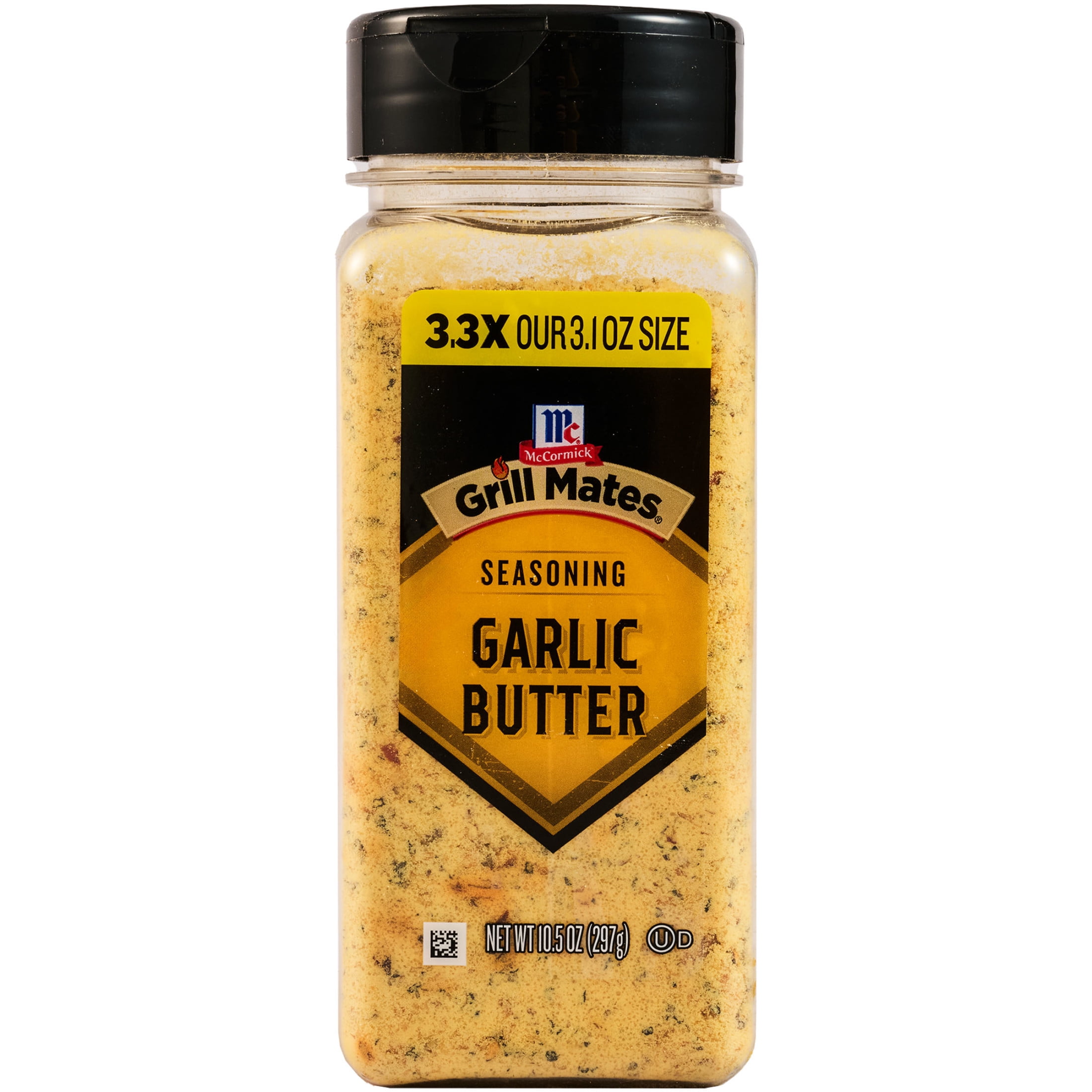 (6 pack) Grill Mates Garlic Butter Grill Seasoning, 10.5 oz Bottle