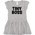 thumbnail image 3 of Inktastic Tiny Boss Girls Baby Dress, 3 of 5