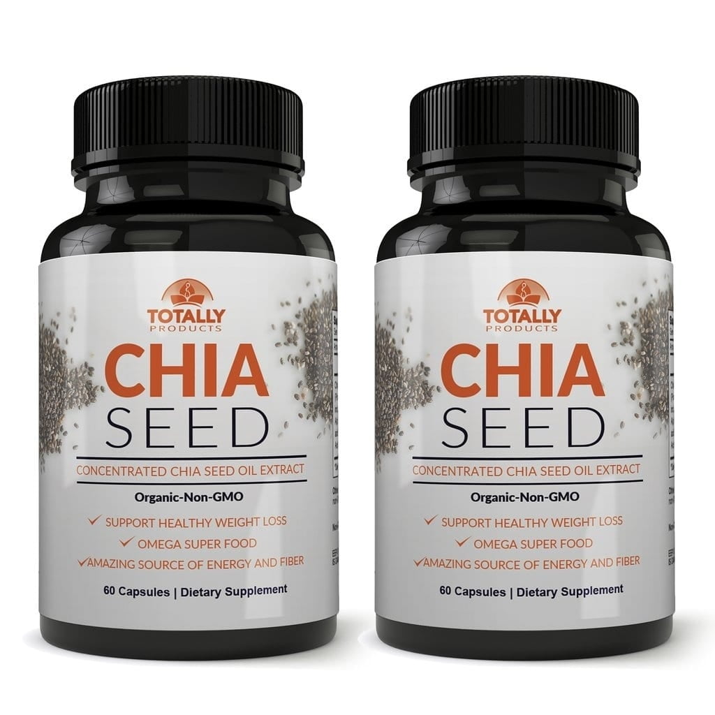 Totally Products Chia Seed Oil Extract (60 capsules)