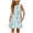 Sky Blue, variant on LUOGENLI Dresses for Girls Size 7-8 Girls Fashion Cute Spring and Summer Printed Round Neck Sleeveless Casual Dress Dresses for Girls Size 14-16 Dresses for Girls 12-14 Trendy 13-14