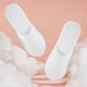 thumbnail image 4 of Pares de pantuflas blancas desechables, de 5 mm de grosor, universales, para spas, hoteles, mujeres y hombres. Uso en habitaciones. Cómodas, fáciles de limpiar y duraderas. Para el hogar,, 4 of 9