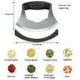 thumbnail image 5 of i Kito Mezzaluna Chopper Stainless Steel Pizza Salad Cutter, Dishwasher Safe, 1 Count, 5 of 7