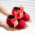 thumbnail image 6 of Meckior Baby Girls Dress Shoes Infant Mary Jane Bowknot Soft Sole Shoes for Newborn First Walker, 6 of 6